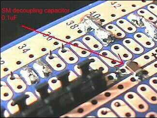SM Decoupling cap positioning